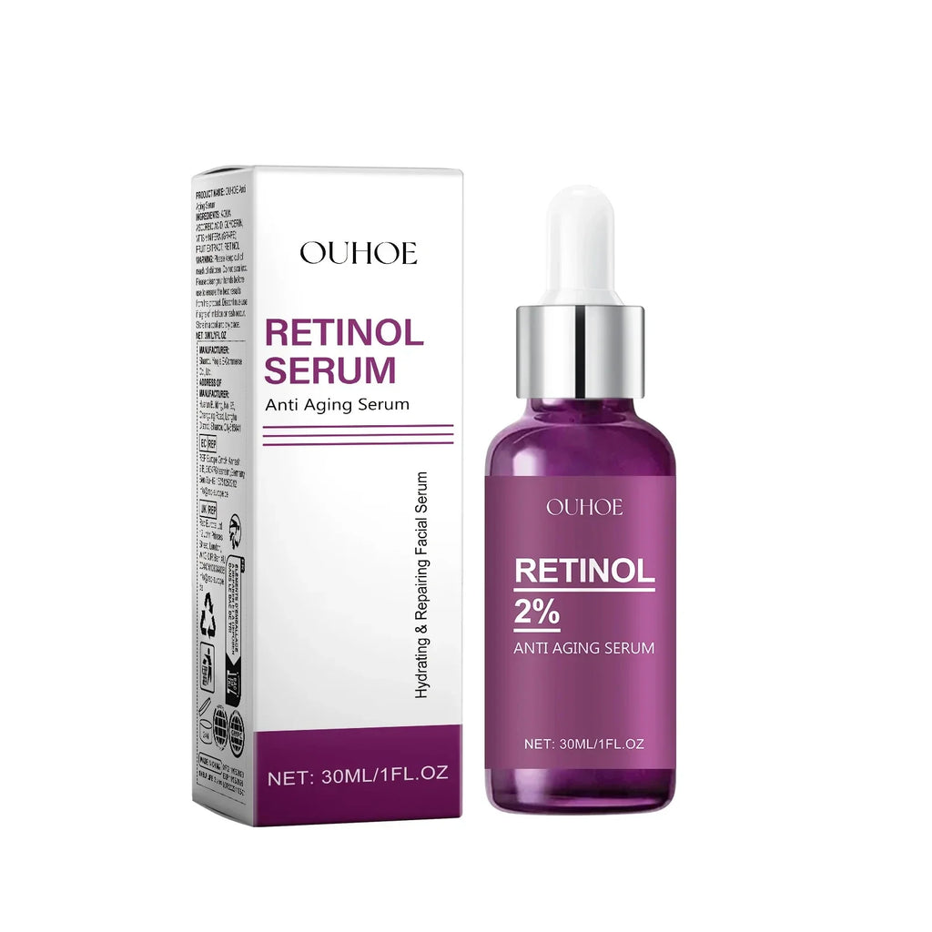 Retinol Facial Serum – Brighten, Moisturize & Smooth Fine Lines Retinol Face Serum Qme 1pc