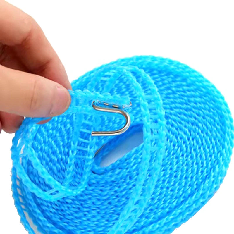 Portable Windproof Fence Clothesline 5M/10M – Indoor & Outdoor Portable Clothesline Qst
