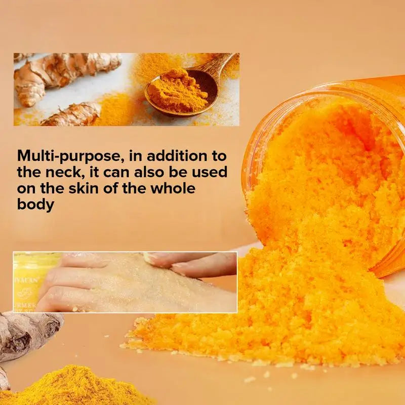 Turmeric Face Scrub – Brightening Exfoliating Cream Face Scrub Qme
