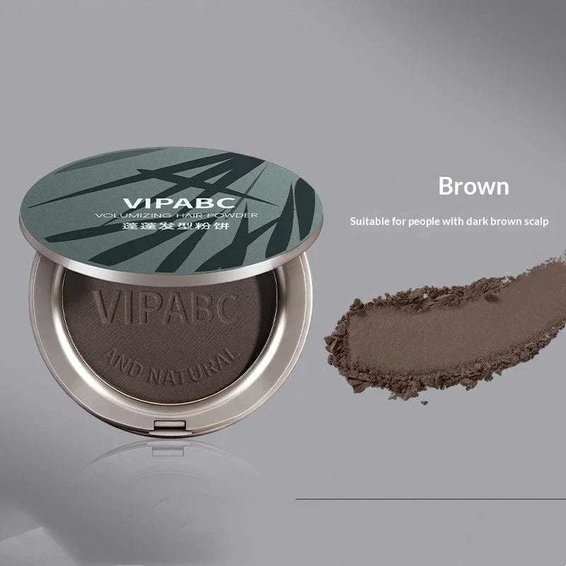 Sweat-Proof Gray Coverage Hair Powder | Black & Brown Hair Coverage Powder Qme Brown