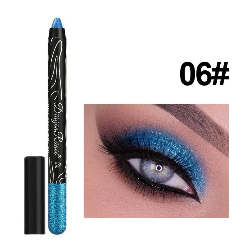 Waterproof Pearlescent Glitter Eyeliner & Eyeshadow Pencil Eyeliner Eyeshadow Pencil Qme