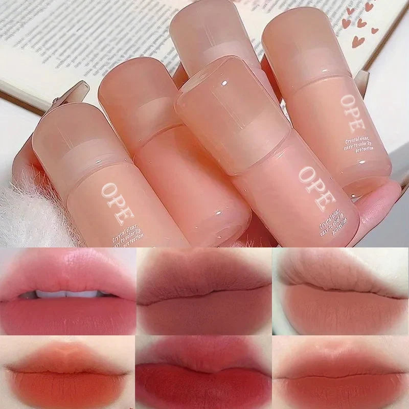Matte Velvet Lipstick – Long-Lasting Waterproof Lip Glaze Matte Lipstick Qme