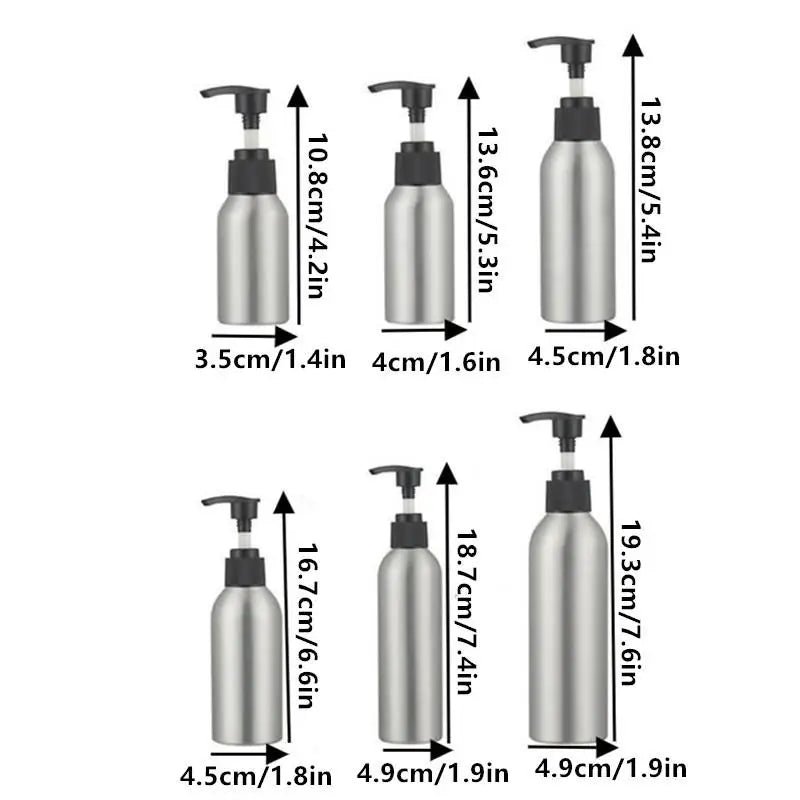 Refillable Aluminum Foaming Soap Dispenser – 50–250ml Soap Dispenser Bottle Qst