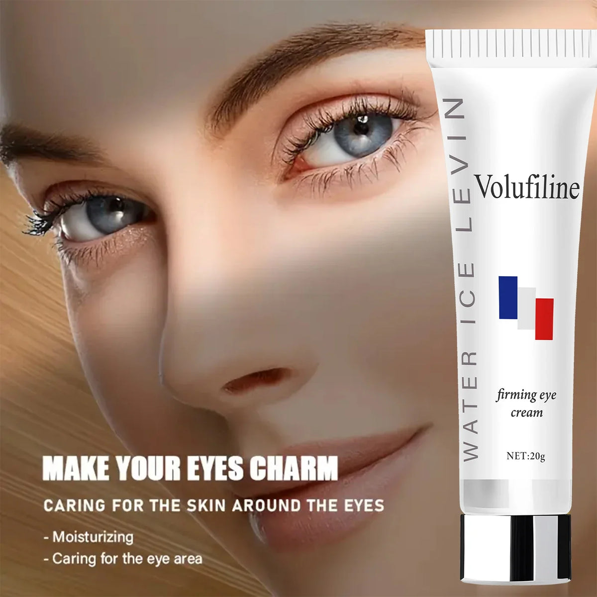 Volufiline Eye Cream – Hyaluronic Acid & Retinol Moisturizer Eye Cream Qme