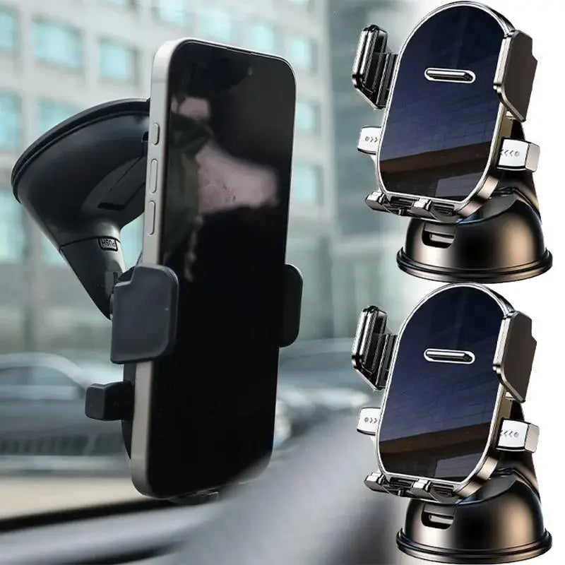 360° Car Suction Cup Phone Mount – Dashboard & Windshield Holder Car Phone Mount Qme