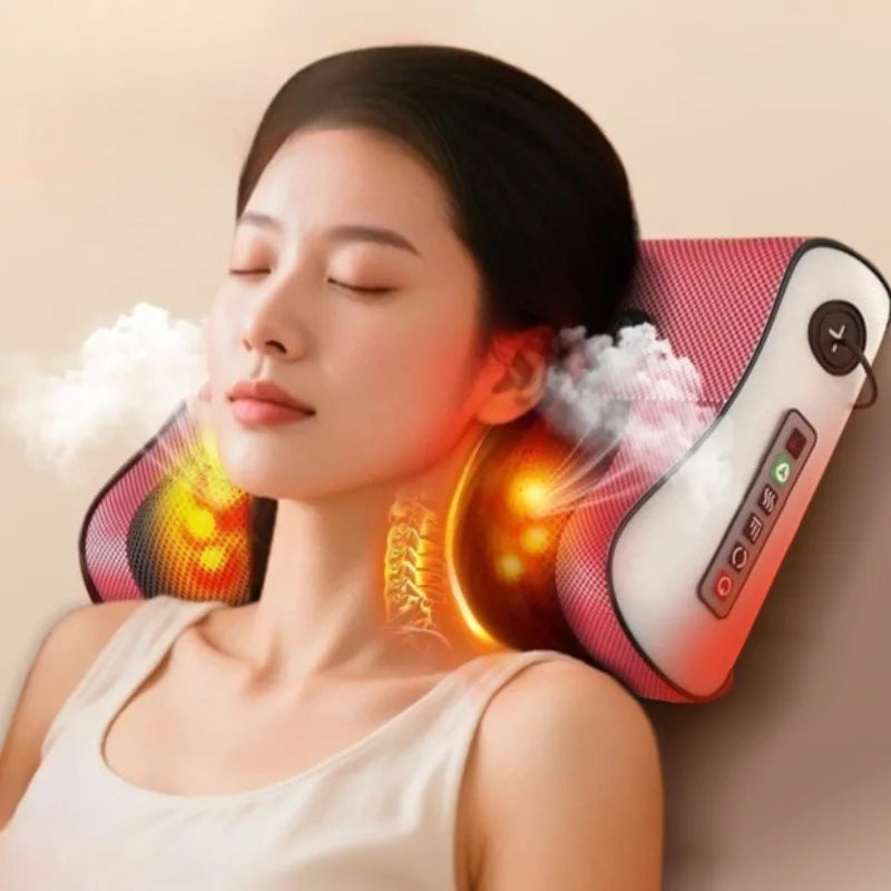 Neck & Shoulder Kneading Massager with Adjustable Hot Compress Neck Shoulder Massager Qst