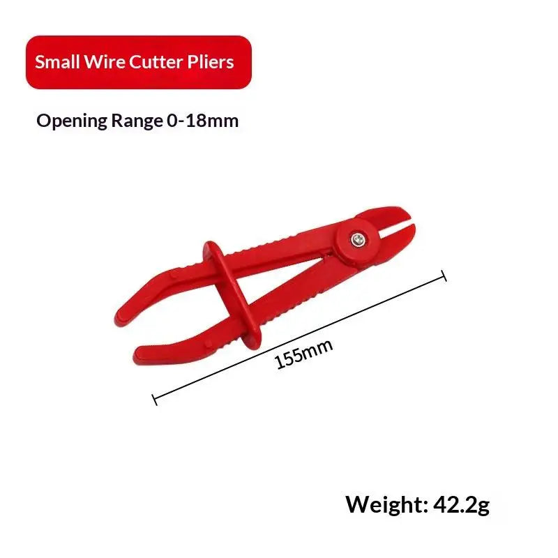 Nylon Hose Clamp Pliers – Brake Fuel Water Line Car Repair Hose Clamp Pliers Qst S Red