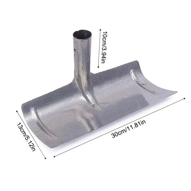 Thickened Steel Poultry Cleaning Shovel | Durable Farm Tool Farm Cleaning Shovel Qme S