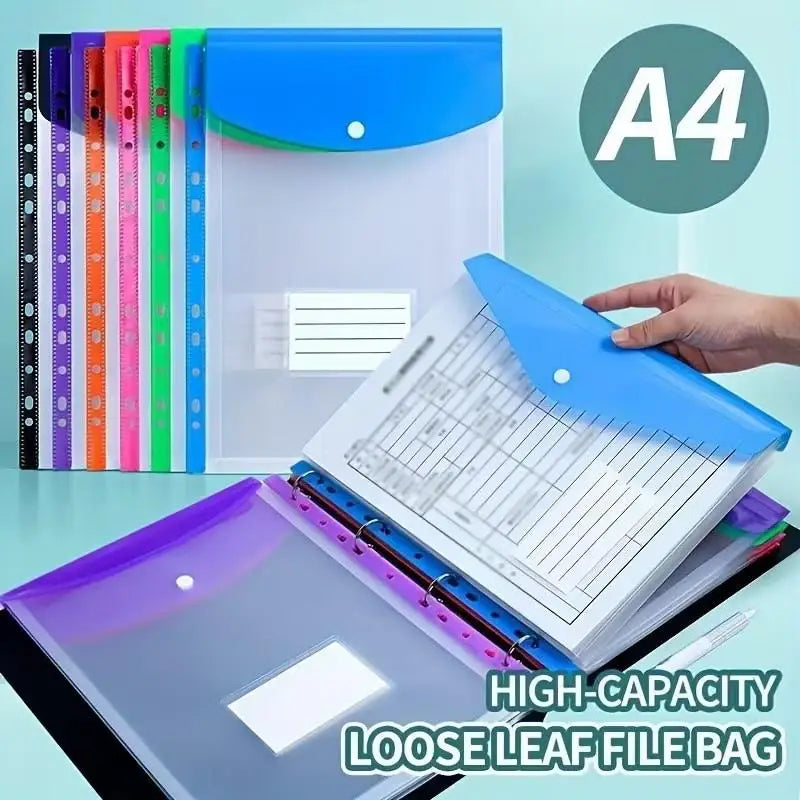 Plastic Envelopes Velcro Closure Durable Document Bags Document Envelope Bag Qme