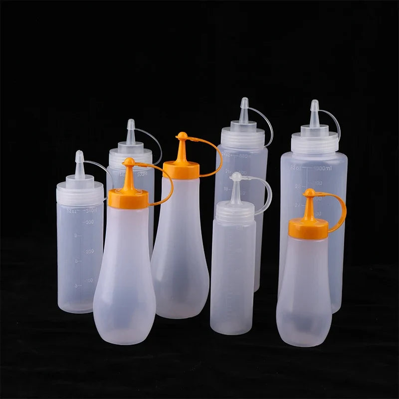 Squeeze Condiment Bottles – Sauce, Ketchup & Seasoning Dispenser Condiment Squeeze Bottle Qme