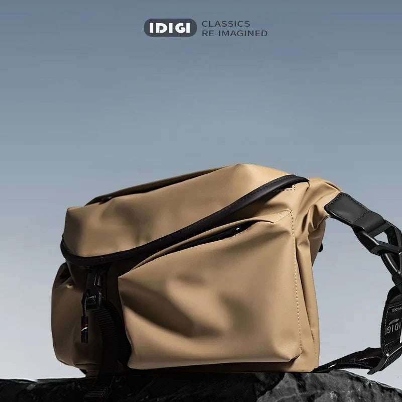 Lightweight PU Waterproof Crossbody Sling Bag | Commute & Street Crossbody Sling Bag Qme