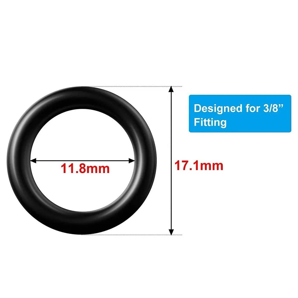 3/8" O-Rings for Pressure Washer Hose Quick Disconnect Hose Fitting O-Rings Qme