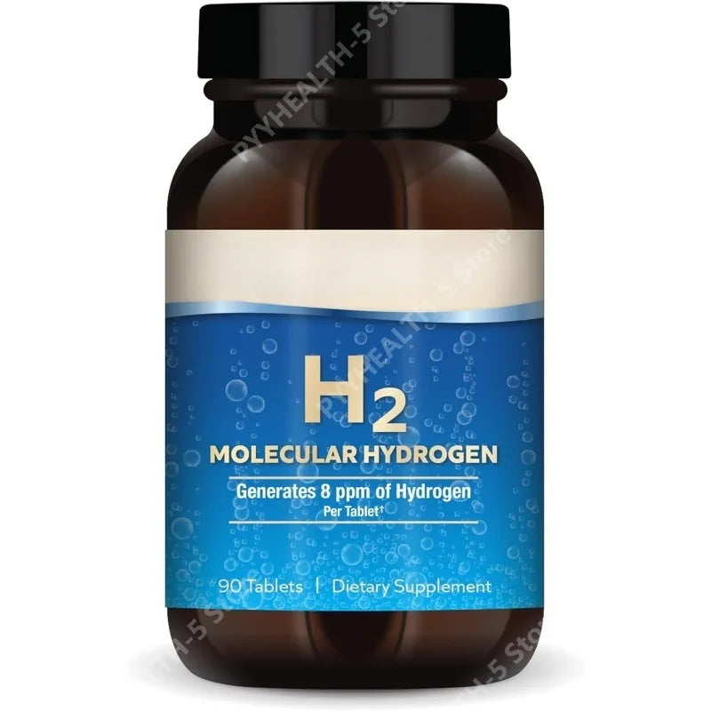 H2 Molecular Hydrogen Capsules – Energy & Brain Health, 90ct Dietary Supplement Qst