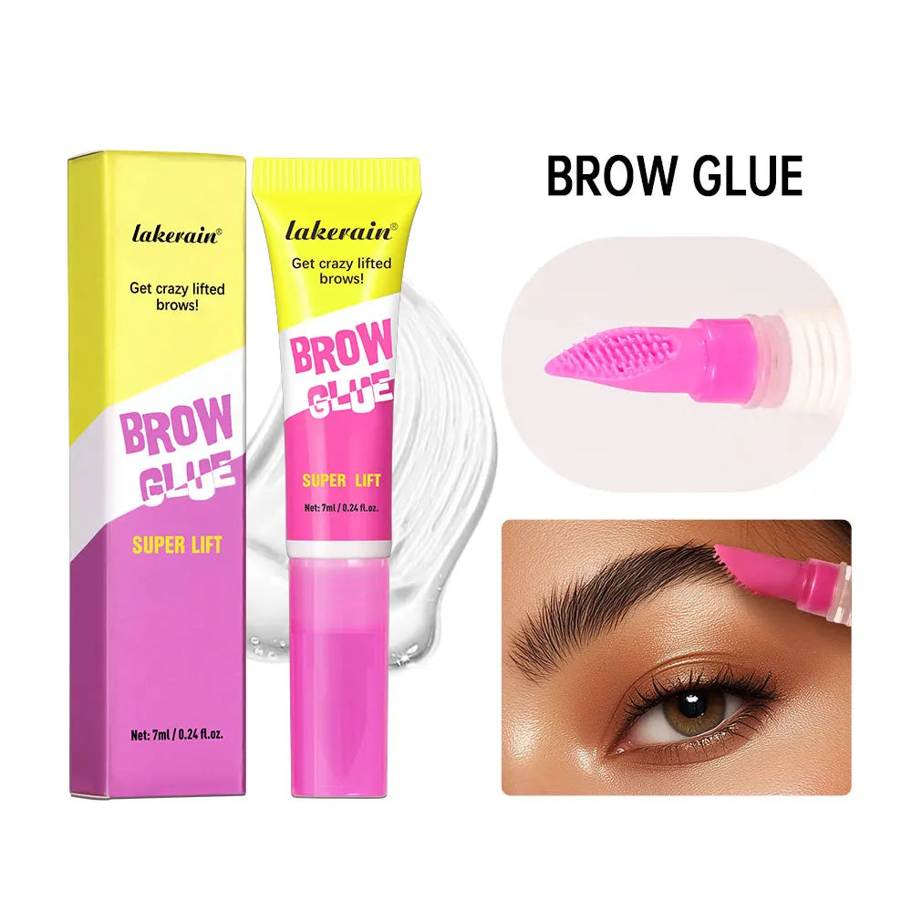 Lakerain Eyebrow Shaping Gel – Waterproof Long-Lasting Brow Gel Eyebrow Shaping Gel Qst clear