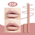 12-Color Waterproof Foaming Lipliner Soft Mist Lipstick Pen Lip Liner Pen Qme 1