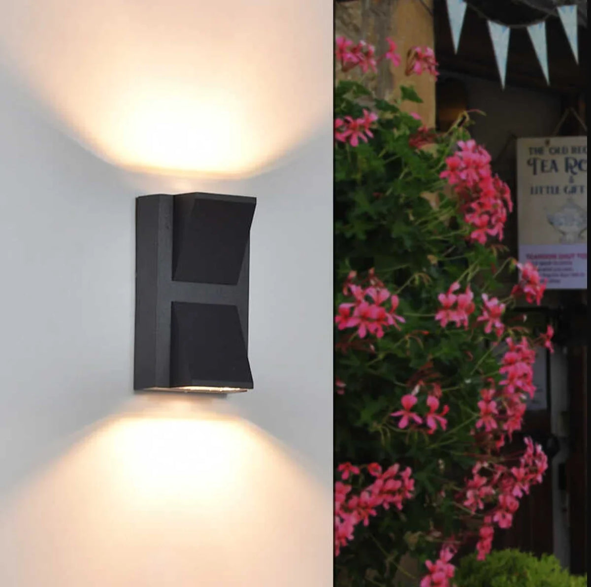 IP65 Waterproof Outdoor LED Wall Lamp – Aluminium Garden Sconce Outdoor Wall Sconce Qme