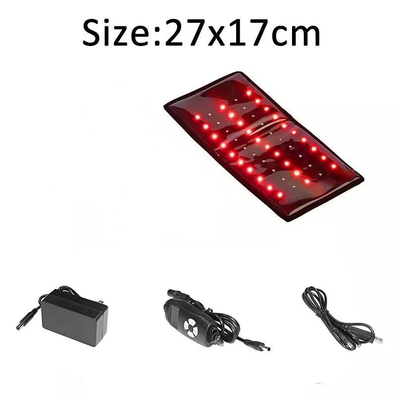 ZONGKUNG Red Light Therapy Wrap 660nm 850nm Infrared LED Pad Red Light Therapy Wrap Qst 10.6inx6.7in-1Pcs AU Plug