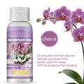 Orchid Liquid Fertilizer 50ml – Fast-Absorbing Plant Nutrient Liquid Plant Fertilizer Qst 1pc