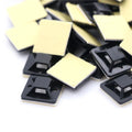 Self Adhesive Cable Tie Mount Base Holders – Pack of 20 Cable Tie Mount Qme 100pcs