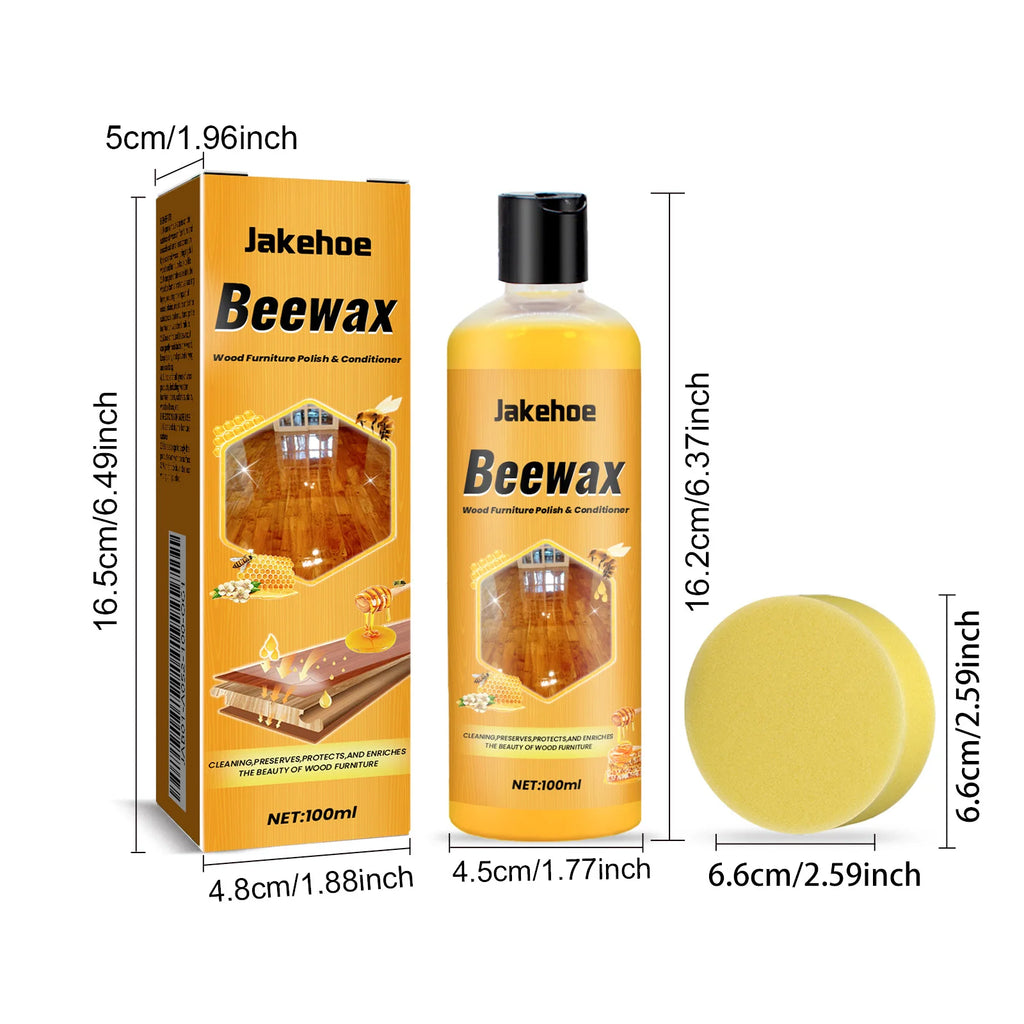 JAKEHOE Beeswax Wood Floor Polish & Care Gel 100ml Wood Floor Polish Qst