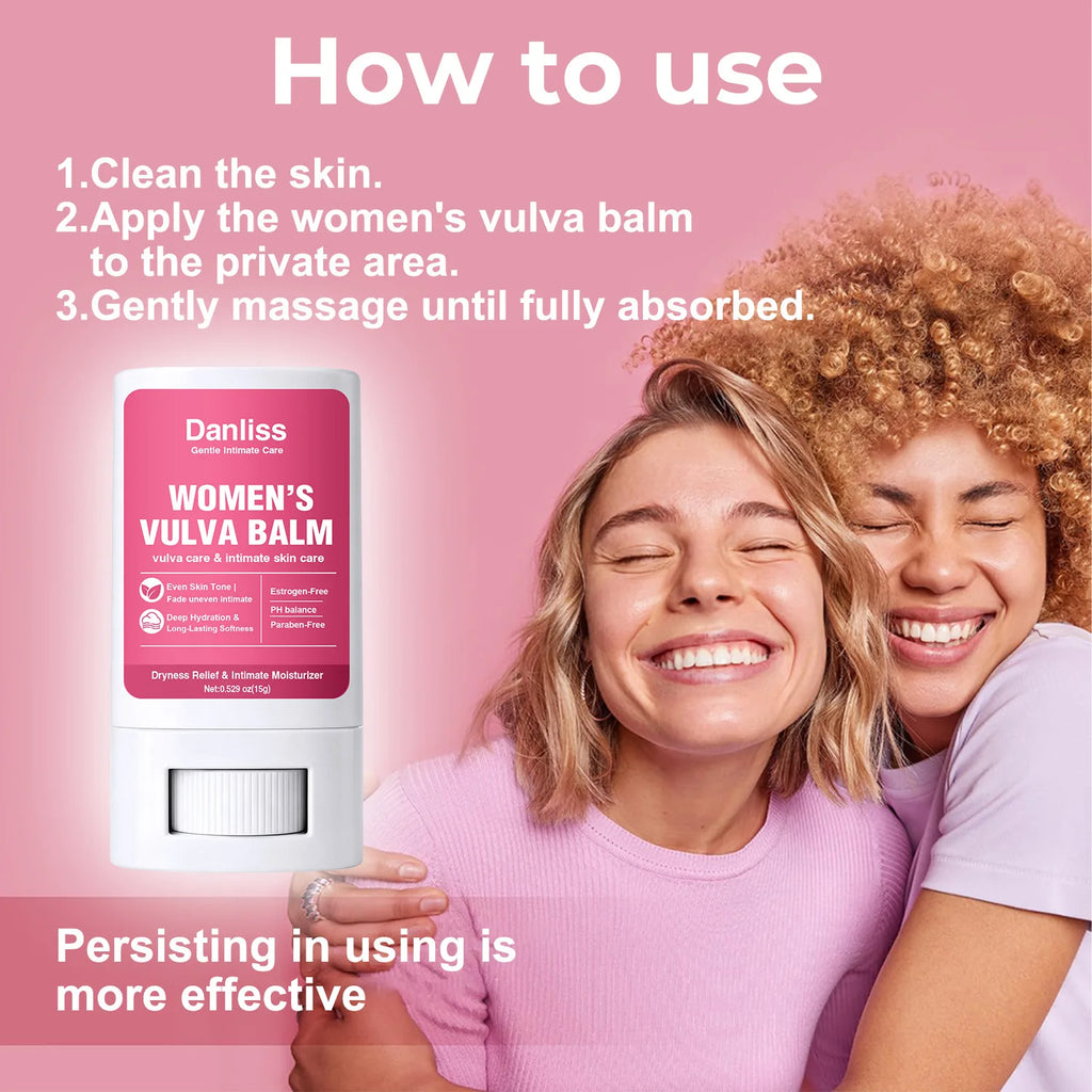 Women's Intimate Moisturizer Balm Stick – pH Balanced, Aloe & Oat Intimate Moisturizer Qst