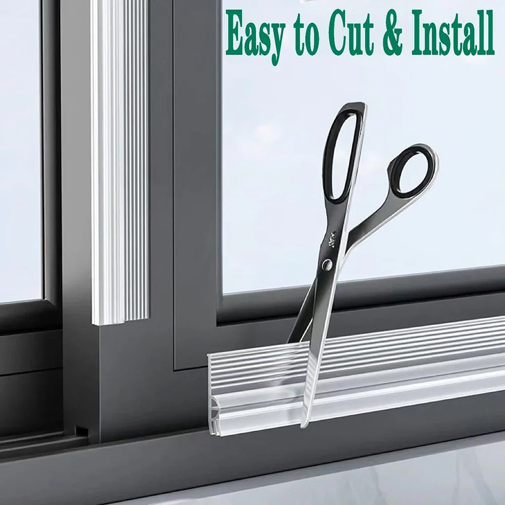 Self-Adhesive Window Door Sealing Strip – Windproof & Dustproof Weatherstripping Seal Strip Qme
