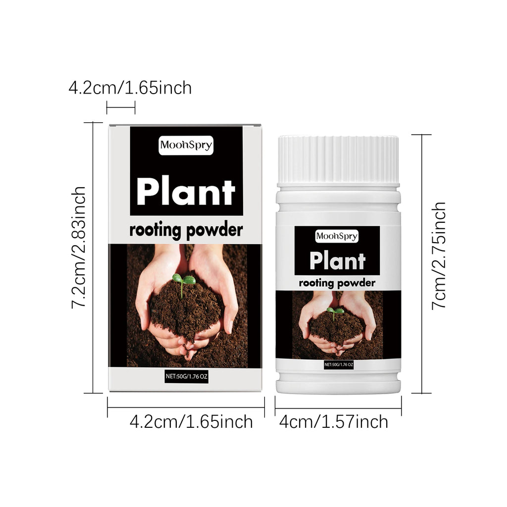 Moonspry Plant Rooting Powder – Root Growth & Transplant Nutrient Plant Rooting Powder Qst