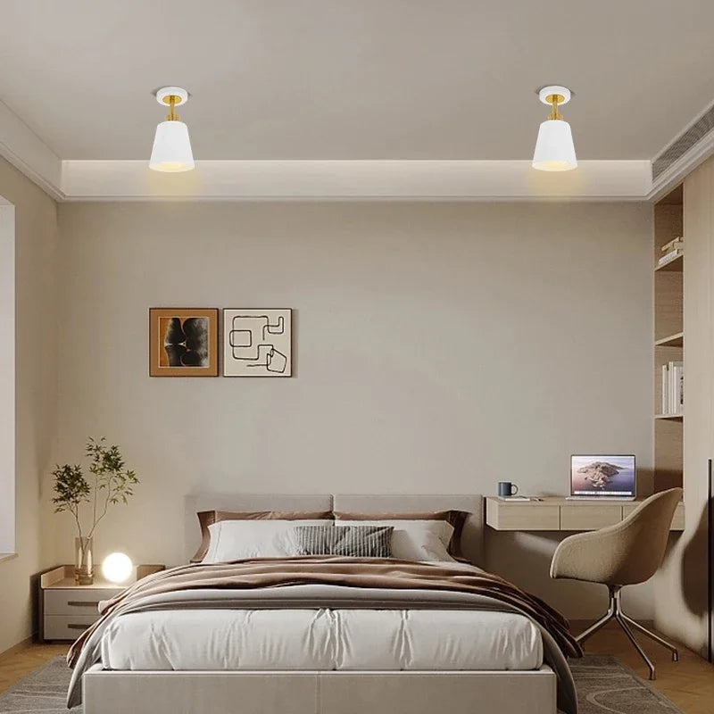 Modern Rotatable Ceiling Light for Hallway, Corridor & Balcony Ceiling Light Fixture Qme