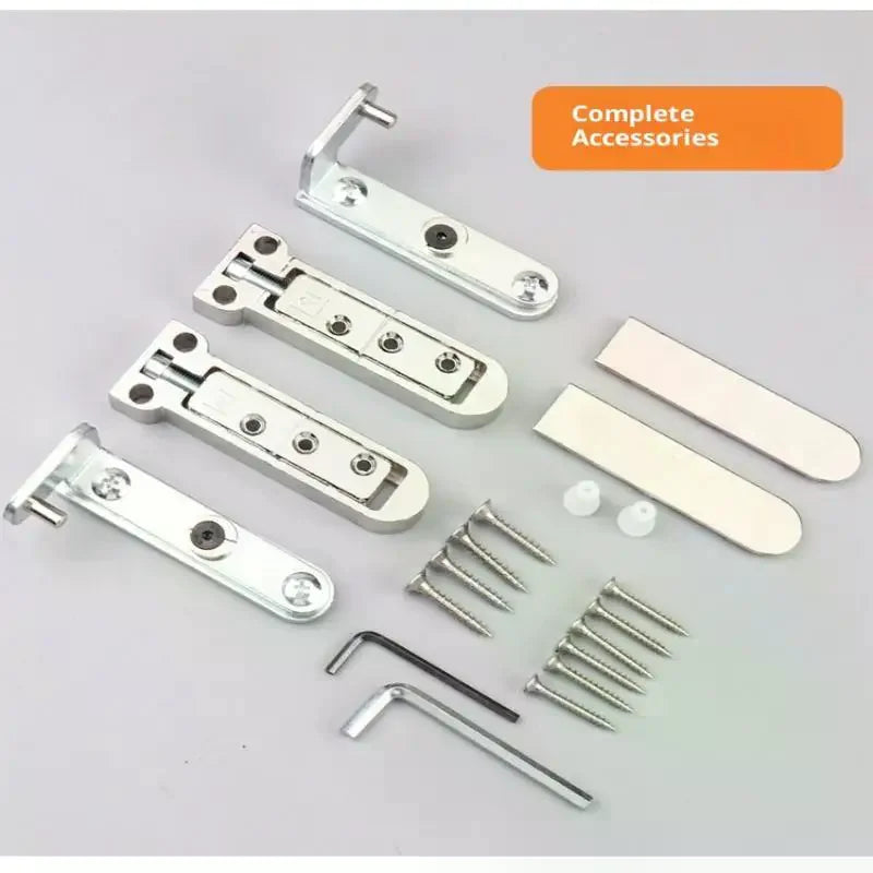 3D Adjustable Invisible Door Hinges – Zinc Alloy, 70kg Invisible Door Hinges Qme