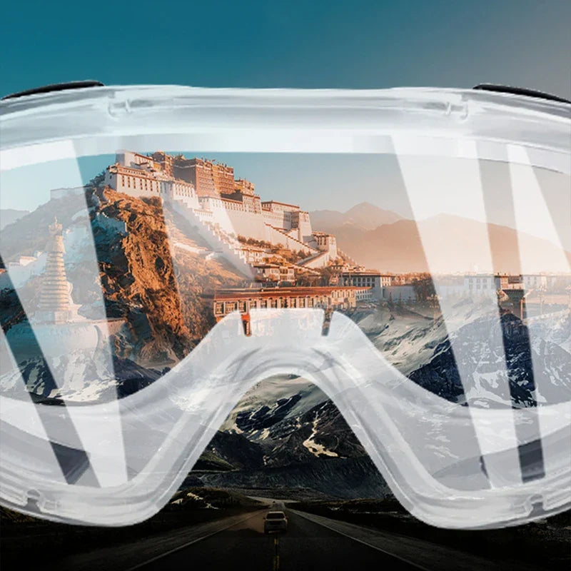 Windproof Dustproof Anti-Fog Safety Goggles | Eye Protection Safety Goggles Qme