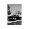 Vintage 911 Sports Car Canvas Print – Black & White Wall Art Canvas Wall Art Qst Z2157 30x40cm Unframed