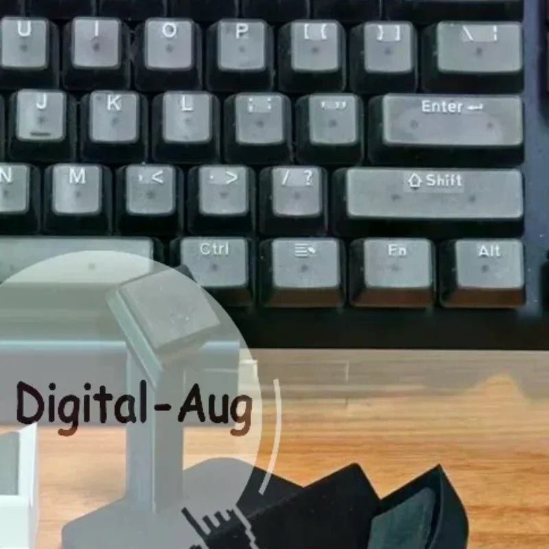 3D Printed Wireless Mouse Stand | Non-Slip & Receiver Jack Mouse Display Stand Qme