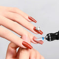 Rechargeable Electric Nail Drill – 3-Speed Fingernail File Electric Nail Drill Qme CN Beige