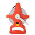 50m Open Reel Tape Measure – ABS Plastic Measuring Ruler Tool Open Reel Tape Measure Qst Red