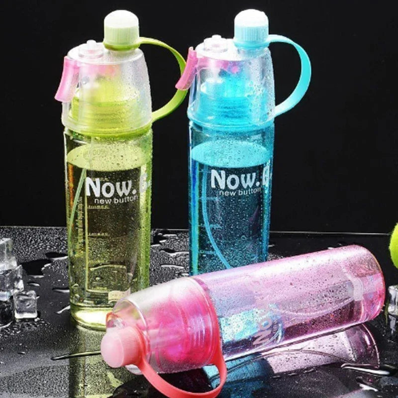 Sports Spray Water Bottle – Portable 600ml Outdoor Kettle Sports Water Bottle Qme