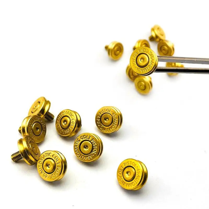 Brass MST2011 Release Button Handle – DIY Screw Accessory Hand Tool Part Qst