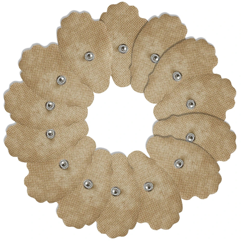 TENS EMS Electrode Pads – Reusable Self-Adhesive 10/20 Pcs Electrode Replacement Pads Qst