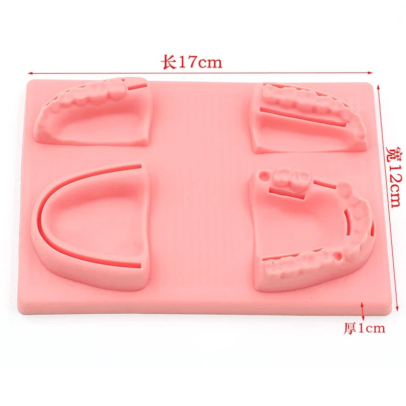 Lifelike Suture Training Pad – Rubber Practice Skin Model Suture Training Pad Qme
