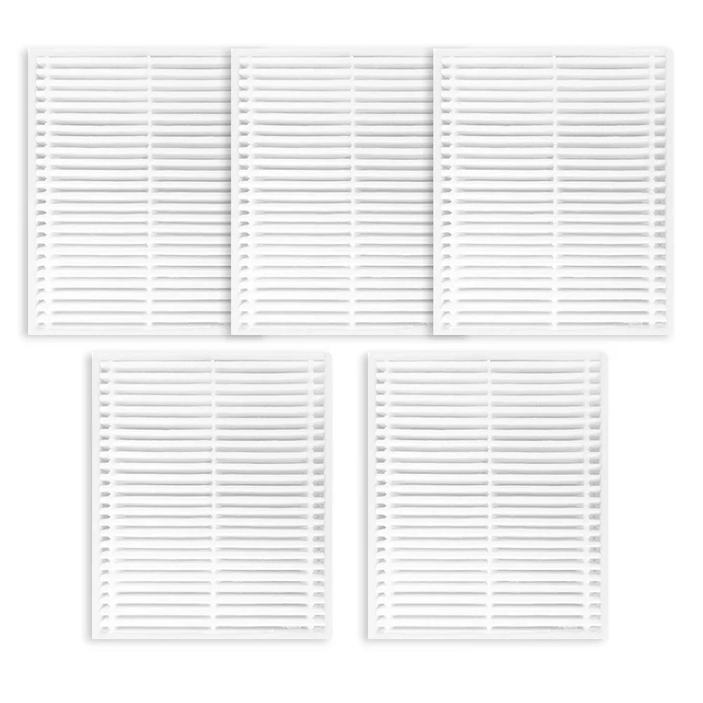 Washable Replacement Filters for Conga 8490 Vacuum – 5 Pack Vacuum Filter Set Qme