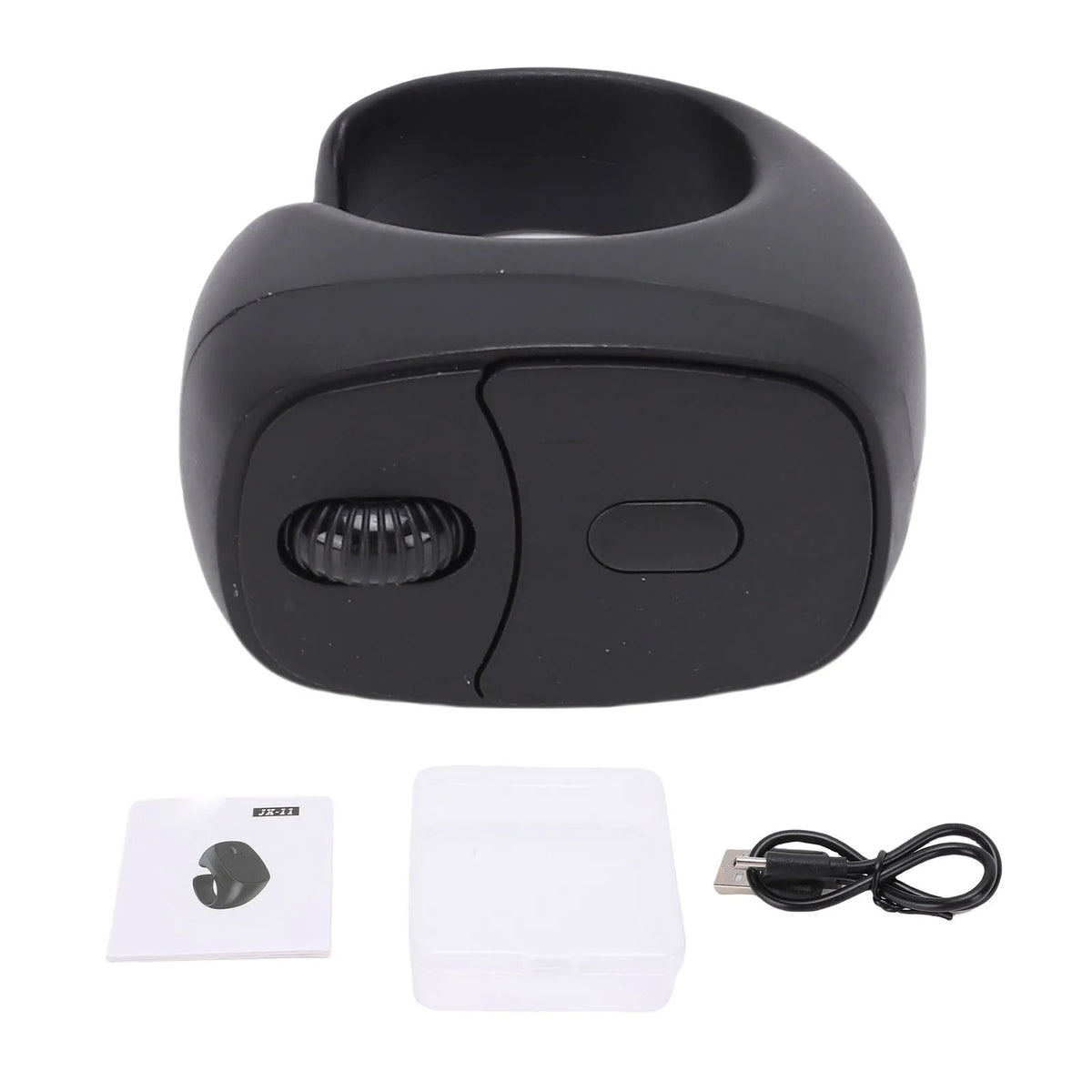 Bluetooth Fingertip Remote – Wireless Page Turner & Shutter Bluetooth Remote Control Qst black