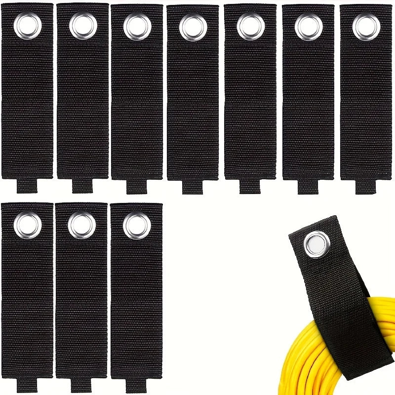 Extension Cord & Garden Hose Holder Organizer – 2 Pack Cord & Hose Organizer Qme