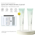 Nail Glue & Gel Remover Set – Quick Dry Plant-Based Formula Nail Glue & Remover Qme Bond and Remover-2