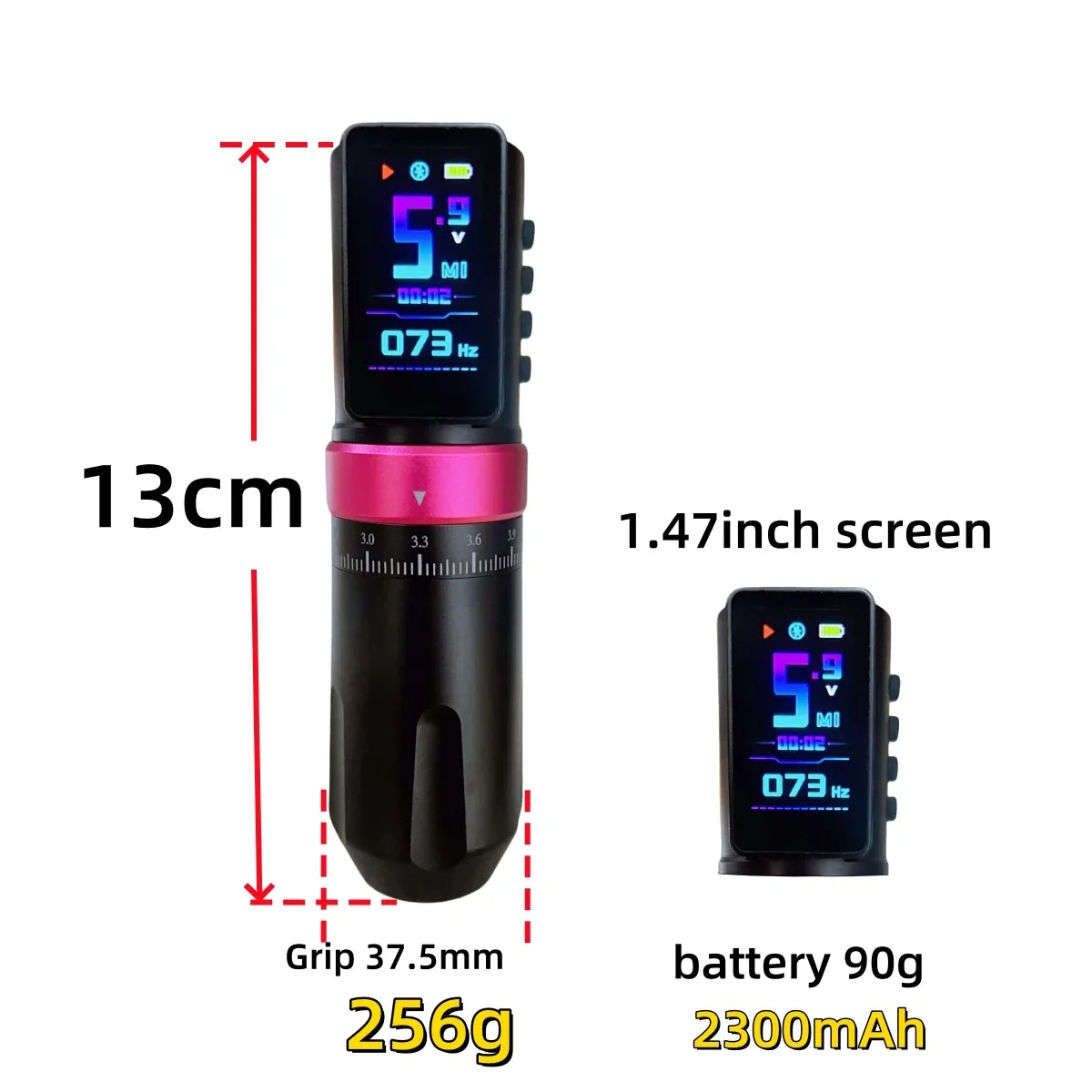 CAVARUND TANG Wireless Tattoo Pen Machine | Permanent Makeup Kit Wireless Tattoo Machine Qme