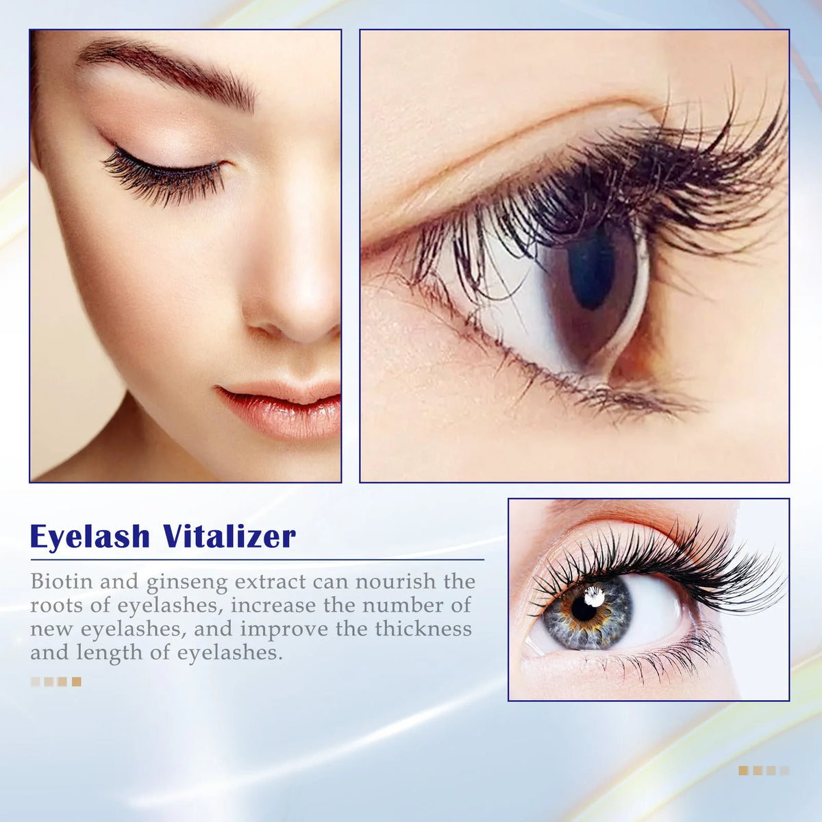 Eyelash Growth Serum – Fuller, Thicker & Longer Lashes in 7 Days Eyelash Growth Serum Qst