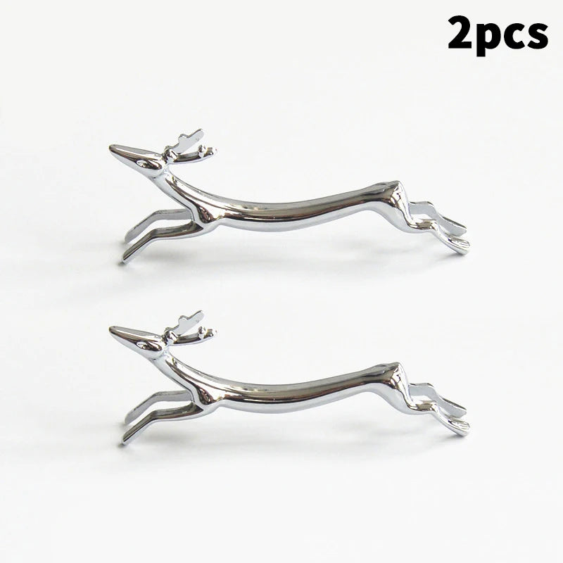 Deer-Shaped Zinc Alloy Chopstick Rest – Metal Cutlery Rack Chopstick Rest Qst B2