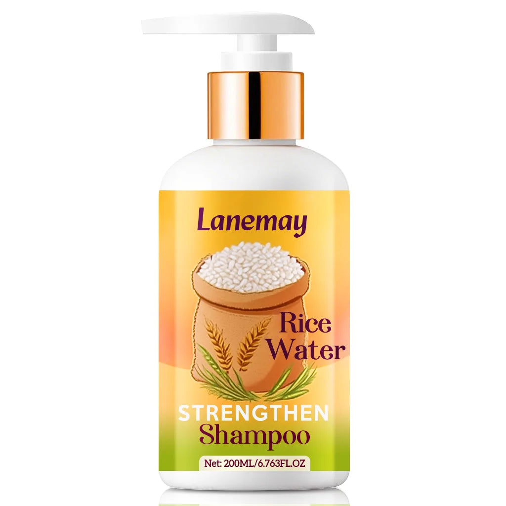 Rice Water Strengthen Shampoo – Longer, Stronger Hair Strengthening Shampoo Qst