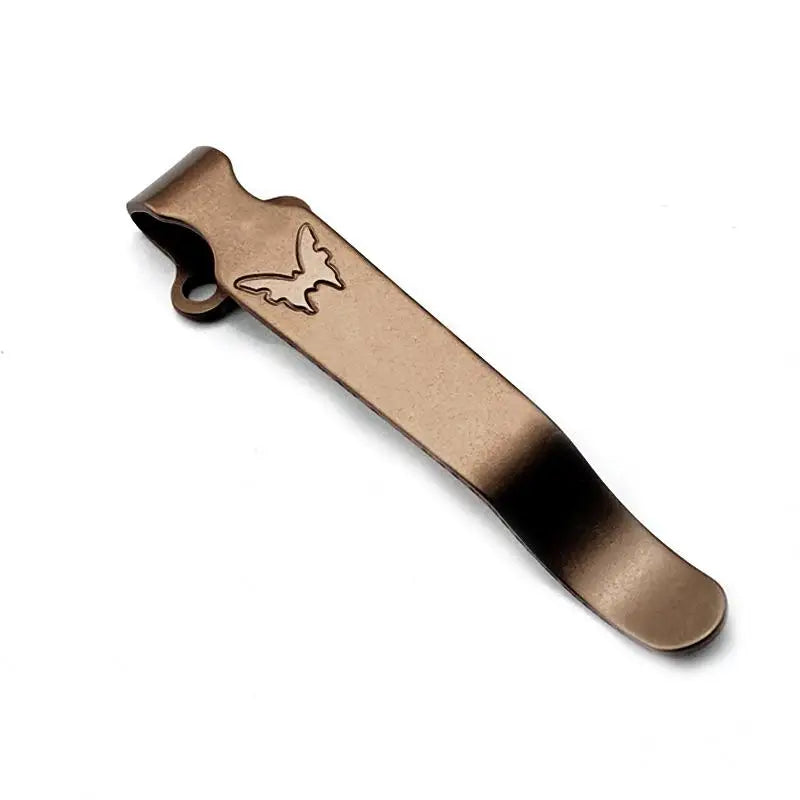 Swayboo Black Carbon Fiber EDC Pocket Knife Clip – Universal Knife Clip Qst rose gold 1 pcs