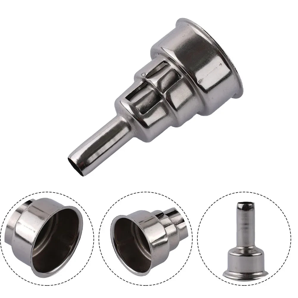 Metal Round Hot Air Gun Nozzle Replacement 500-2 | 35×65mm Heat Gun Nozzle Qme Default Title