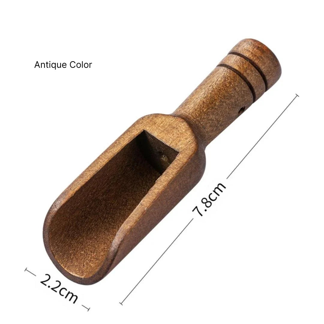 Black Walnut Wood Coffee Measuring Spoon – Precise Gram Scoop Coffee Measuring Spoon Qme Antique color