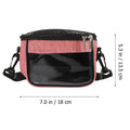 Compact Small Pet Carrier Bag – Hamster, Hedgehog & Chinchilla Small Pet Carrier Bag Qme Pink